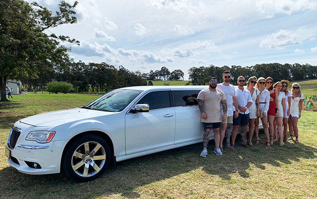 Barossa Valley Chrysler limousine tours